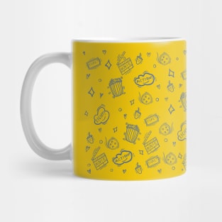 Cinema pattern Mug